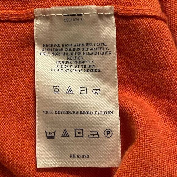 Lands End Canvas 100%cotton pullover Sweater - Picture 5 of 5